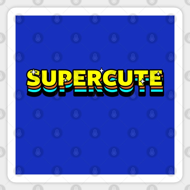 Supercute Feel Good Vibes Cute Slogan Gift Sticker by BoggsNicolas